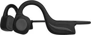 IKXO Bone Conduction Headphones Long Battery Life Wireless Bluetooth 5.0 Sports Noise Cancelling with Mic over Open Ear IPX8 Waterproof MP3 Player for Running Swimming Surfing