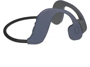 IKXO Wireless Bluetooth Bone Conduction Headphones with Mic Swimming Waterproof IP68 Safe Sports Over Open Ear Lightweight Noise Cancelling Comfortable Wearing Fitness Running 32G MP3 Player