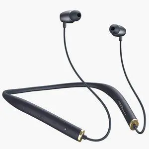 NC Neckband Bluetooth Headset 5.0, Binaural Noise Reduction Binaural Sports Wireless Stereo in-Ear Ultra-Long Standby, Suitable for Various Mobile Phone Models