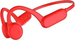 IKXO Noise Reduction Built-in Microphone Headphones Bone Conduction IPX8 Waterproof Sweat Proof Sports Wireless Bluetooth 5.0 Open Ear Headsets 8G MP3 Player for Swimming Diving Surfing Running