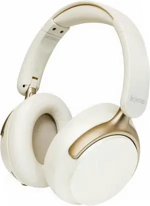 Wireless Over Ear Headphones with Mic, 80H Playtime & 800mAh Fast Charge, ANC Noise Cancelling & Transparency Mode, Over The Head Headphones for Work Travel Gaming iOS, Android, TV, PC