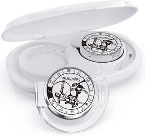 On-Ear Headphones Bluetooth V5.3, Open Ear Earphones Wireless with Earhooks, Ear Clip on Headphones Bluetooth for Sagittarius Friends' Gifts of 12 Constellations, Noise Cancelling/Long Battery Life