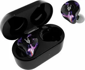 Sabbat G12 Elite TWS Wireless Bluetooth 5.4 Earbuds Gaming Music Noise Reduction in-Ear Headphones with Mic 6D Soundscape Charging Case Suitable for iOS, Android(Challenge)