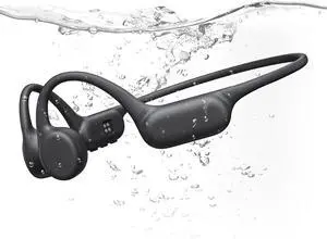 PSIER Bone Conduction Headphones IPX8 Waterproof Swimming Headphones