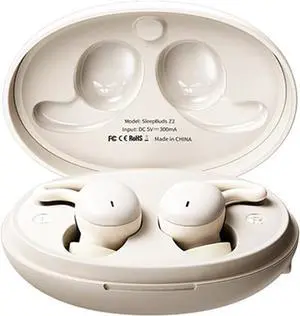 Sleep Headphones,Sleep Earbuds,Sleeping Headphones,Sleep Headphones Wireless Bluetooth 5.3 Headphones,Sleep Earbuds for Side Sleepers,Noise-Blocking,Sleep Earbuds for Side Sleepers,5H(White)