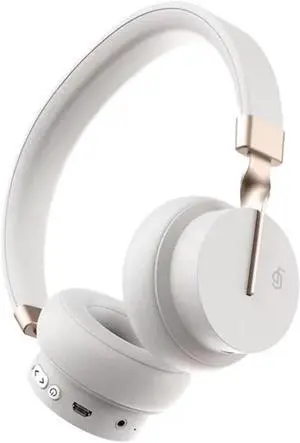 IKXO Wireless Gaming Headset with Noise Canceling Microphone,40mm Large Dynamic Coil,50H Playtime HiFi Stereo Headset with Microphone for Video Meetings,Music,Gaming and Beyond,White