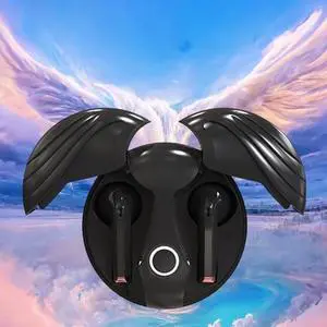 IKXO Wireless Earbuds Bluetooth 5.3 Headphones, Built-in Microphone, Immersive Premium Sound,Comfort Fit in Ear & 36H Playtime,Low Delay Headset for Gaming Travel,Black