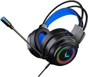 Earphone Computer Headset Laptop Headphones Stereo Headphones Corded Headphones Stereo Gaming Headset Soft Ear Pad Headphone Over Ear Headphones in-Ear Ear Pads Travel
