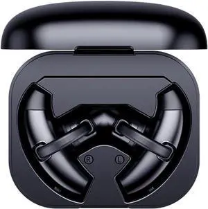 Stereo Inductivv Bone Conduction Earphones, HiFi Dual Bluetooth 5.1 Earphone with Mic, IPX5 Waterproof Air-Wearing Feeling and Out of The Cabin Seconds Link, for Running Cycling Driving Travel