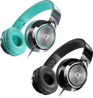 ARTIX Save 15% on CL750 Adult & Kids Wired Headphones with Mic Turquoise & Black Set