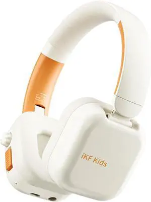 iKF Kids Over Ear Headphones Wired Headset with Microphone, Suitable for School