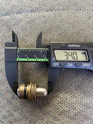 FridayParts 8PCS/set Replacement Joystick Handle Bullet Compatible for Caterpillar Excavator CAT 262