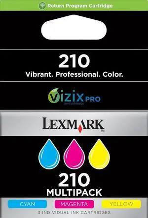 Lexmark 14L0268 Lexmark Cartridge No. 200 3 Ink Multipack - Print Cartridge Ink