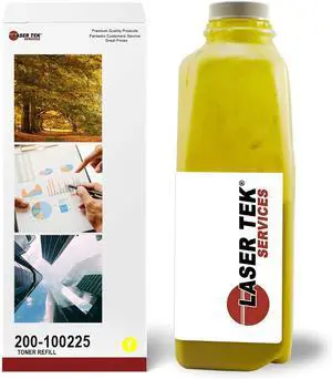 Laser Tek Services Compatible Toner Refill Kit Replacement for Xante 502 200-100225 Works with Xante Ilumina Glossy 502 Printers (Yellow, 1 Pack) - 15,000 Pages