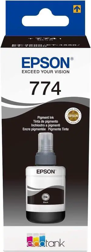 Epson EcoTank T7741 Ink Bottle 140ml, Black Epson EcoTank T7741 Ink Bottle 140ml, Black