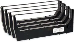 Printronix 255049402 Ribbon, Black, 4/Pack