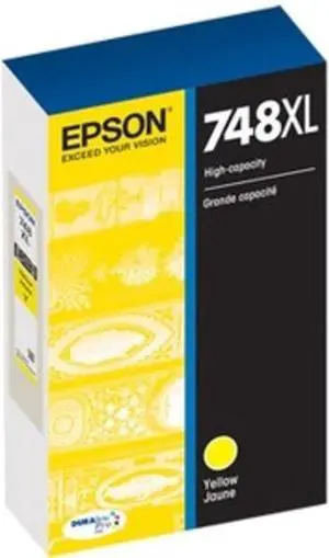 Epson DURABrite Pro T748XL420 Ink Cartridge - High Capacity Yellow Epson DURABrite Pro T748XL420 Ink Cartridge - High Capacity Yellow
