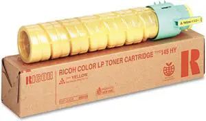 Ricoh Corp 888309 Type 145 LP Toner Cartridge- Yellow HY