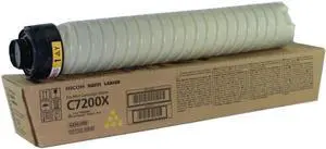 Ricoh OEM Original 828529 - Ricoh Savin Lanier Pro C7200X Toner Ctg Yellow 45k