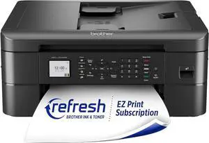 Brother MFC-J1012DW Wireless Inkjet Printer with Scanner  Color Printer  Duplex Printing  Say Goodbye to Last-Minute Ink & Toner Runs with a Brother Refresh Subscription!