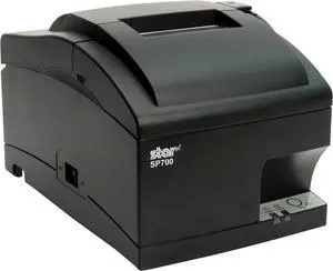 Star Micronics 37999300 Model SP742MU Impact Friction Printer, Cutter, USB, Internal Power Supply Included, Gray