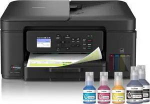 Brother INKvestment Tank MFC-T780DW Colour Inkjet All-in-One Printer, Copier, Scanner, Wireless with Duplex Printing and Up to 3 Years of in-Box Ink
