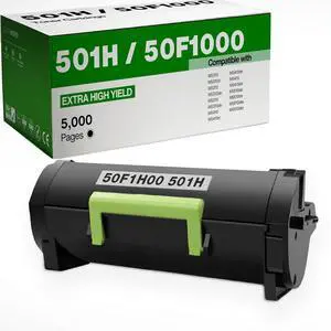 Do it Wiser Compatible Toner Cartridge Replacement for Lexmark 50F1H00 501H Lexmark MS310dn MS310d MS312dn MS315dn | MS410d MS410dn MS415 MS510dn MS610dn (5,000 Pages High Yield) Do it Wiser Compatible Toner Cartridge Replacement for Lexmark 50F1H00 501H Lexmark MS310dn MS310d MS312dn MS315dn | MS410d MS410dn MS415 MS510dn MS610dn (5,000 Pages High Yield)