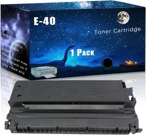 E-40 Compatible Toner Cartridge Replacement for Canon High Yield Compatible PC775 PC785 PC790 PC795 PC920 PC921 PC940 Printers, Meet Printing Needs (1 Pack Black) E-40 Compatible Toner Cartridge Replacement for Canon High Yield Compatible PC775 PC785 PC790 PC795 PC920 PC921 PC940 Printers, Meet Printing Needs (1 Pack Black)
