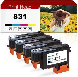 831 Print Head CZ677A CZ678A CZ679A CZ680A Printhead Compatible for HP 110 310 315 330 335 360 365 370 560 570 Printers 4PK-1SET 831 Print Head CZ677A CZ678A CZ679A CZ680A Printhead Compatible for HP 110 310 315 330 335 360 365 370 560 570 Printers 4PK-1SET