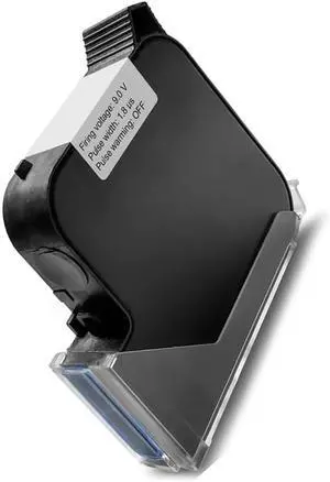 Original Handheld Ink Cartridge for 1580p2 Handheld Inkjet Printer (Printing Height 1 Inch) Durable Quick Dry Replacement 42ml Ink Cartridge (Black)