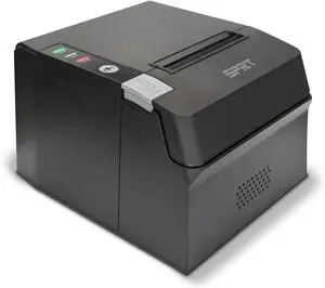 ASSUR Thermal Printer, 80mm Square Terminal Receipt Printer Auto Cutter, USB/Ethernet Interface for MAC/Windows/Linux, ESC/POS Command Support Cash Drawer, High Speed Kitchen Printer, Wall Mount