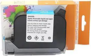 Quick Dry Ink Cartridge Compatible with JS12 JS12M Handheld Thermal Inkjet Printer Non-encrypted General Model JS10