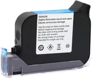 Eco Solvent-Based Quick-Drying Colorful Ink Cartridge for 12.7mm Handheld Inkjet Printers Compatible with 2580P Encryption