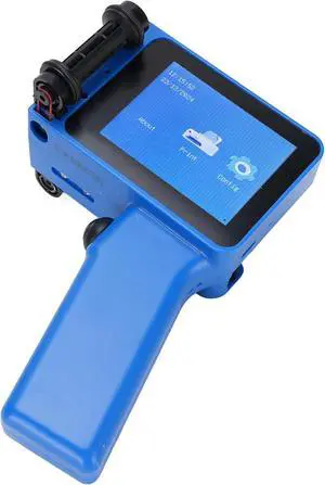 Handheld Inkjet Printer Portable Inkjet Coder with 4.3 Inch HD LED Touch Screen Smart Quad Core CPU for Multiple Languages Wide Material Printing