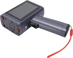 Jiawu Portable HD 600DPI Handheld Ink Beam Printer with 4.3 Inch Touchscreen for Barcode Print USB Interface for Printing on Different Materials for Small Business Owners (100-240V US Plug)