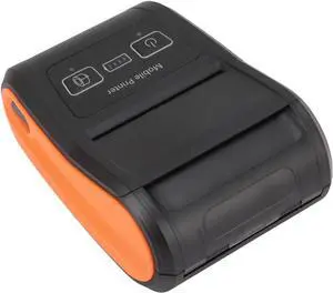 WALFRONT Receipt Printer Portable Mini Thermal Receipt Printers USB Receipt Bill Ticket Printers for Restaurant Sales Retail 1500mAh