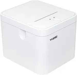 YHD-58E 58mm Thermal Receipt Printer with USB and Bluetooth Connectivity Compatible with Windows Android Linux Systems(White USB Bluetooth)