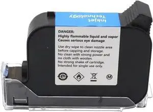 2580P Handheld Printer Ink Cartridge Compatible Fast Dry Eco Solvent Inkjet Printer with 12. 7mm Print Height and Encryption Ink Cartridge(1 Red)