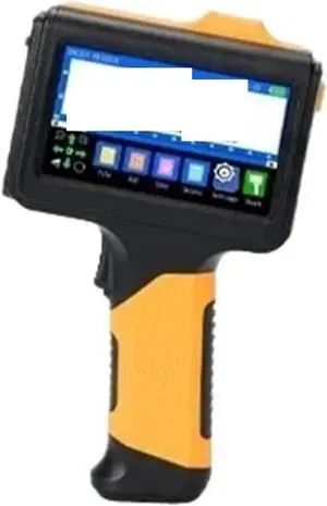 Mini Inkjet Printer, 12.7mm Portable Printer Handheld Thermal Inkjet Printer QR Code Barcode Marking Machine,for Text Barcode Batch Number