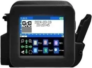 Mini Inkjet Printer, 12.7mm Portable Mini Printer Handheld Inkjet Printer Text QR Code Barcode Image Batch Number Recognition Image Coding Machine,for Text Barcode Batch Number Mini Inkjet Printer, 12.7mm Portable Mini Printer Handheld Inkjet Printer Text QR Code Barcode Image Batch Number Recognition Image Coding Machine,for Text Barcode Batch Number