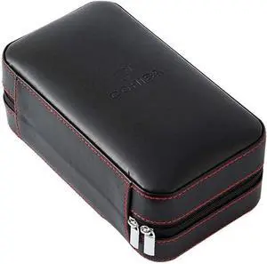 Cigar Humidor with Zipper 6 Pack Cigar Humidifier Portable Cedar Wood Car Case Decorative Box Cigar Humidor with Zipper 6 Pack Cigar Humidifier Portable Cedar Wood Car Case Decorative Box