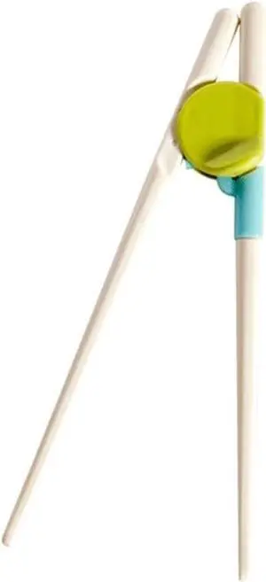 Chopsticks 1 PCS Learning Chopsticks, Cute Beginner Practical Chopsticks, Easy Fun Learning Helper Chopstick (Color : Green) (Green)