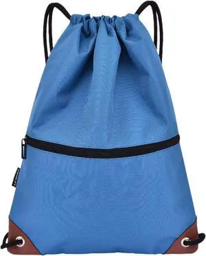 Gym Bags Backpack Water-Resistant Drawstring Bucket Bag with Zipper Pockets Light Sack Backpack Gym Sack Sport Bag (Color : Gym Sack 1) (Gym Sack 3)