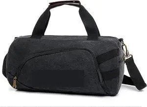 Gym Bags Gym Bag Canvas Travel Bag Male Female Travel Luggage One Shoulder Worn Portable Movement Fitness Backpack Sports Bag (Color : 5) (5)