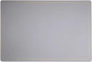 Placemats Set of 6 Gold Thread Leather Oil Resistant Insulated Placemats Coasters for Kitchen Plate Mat Decoration (B 44.5 * 30cm) (C 44.5 * 30cm)