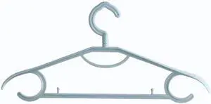 Hanger Portable Plastic Display Stand Windproof Wardrobe Coat Pants Hanger Clothes Storage R (Color : Black-JoJo's Bizarre Adventure1, Size : 43 * 20cm) (Blue 43 * 20cm)