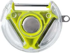 Peeler Multifunctional Stainless Steel Peeler 3 in 1 Kitchen Shredder Rotating Size 10cm*8cm