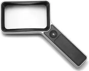 Magnifying Glasses with Light and Stand for Reading, Handheld Magnifier 30X with 6 LED Magnifying Glass for Visually Impaired