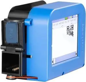 Mini Inkjet Printer, 12.7mm QR Code Barcode Batch Number Date Identification Expiration Date Label Portable Mini Handheld Thermal Inkjet Printer,for Text Barcode Batch Number