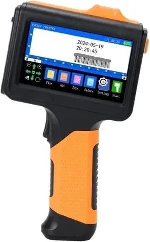 Mini Inkjet Printer, 12.7mm Multi-Language Printer Text QR Code Barcode Batch Number Identification Date Label Handheld Thermal Inkjet Coder,for Text Barcode Batch Number Mini Inkjet Printer, 12.7mm Multi-Language Printer Text QR Code Barcode Batch Number Identification Date Label Handheld Thermal Inkjet Coder,for Text Barcode Batch Number